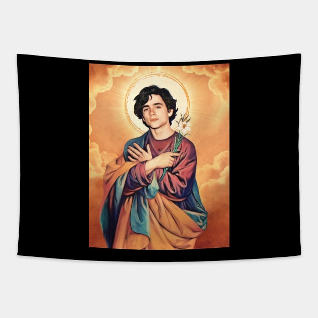 saint Eilo Tapestry by Gedogfx