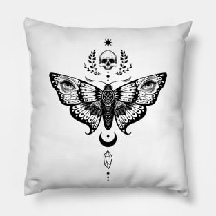 Night moth Pillow