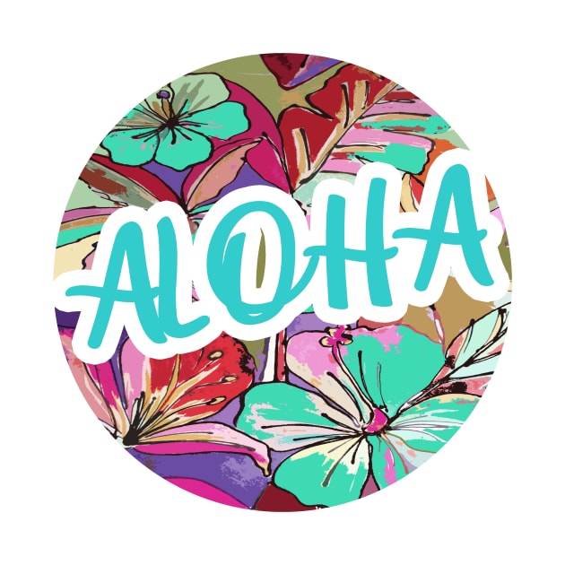 Aloha Floral by BK Tees