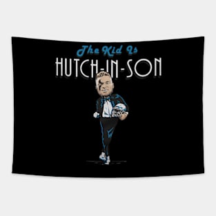 Aidan Hutchinson The Is Hutch-In-Son Tapestry