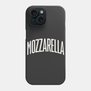 Mozzarella Cheese College Type Italian Food Mozzarella Lover Phone Case