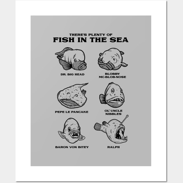 Plenty Of Ugly Fish In The Sea - Ugly Fish Meme - Ugly Fish Meme - Sticker