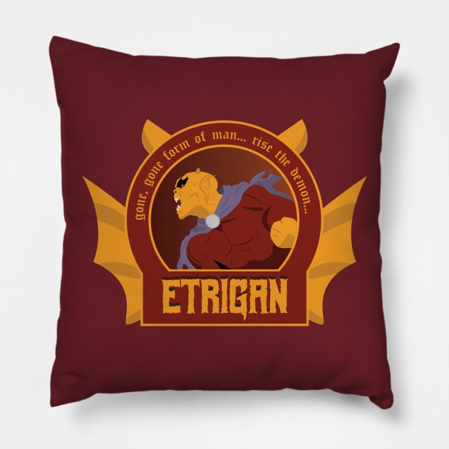 Badge Series: Etrigan Pillow by LinearStudios