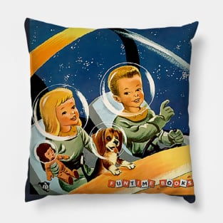 Tommy and his Space Ship Pillow