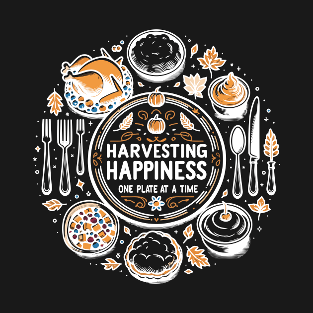 Harvesting Happiness One Plate at a Time by Francois Ringuette