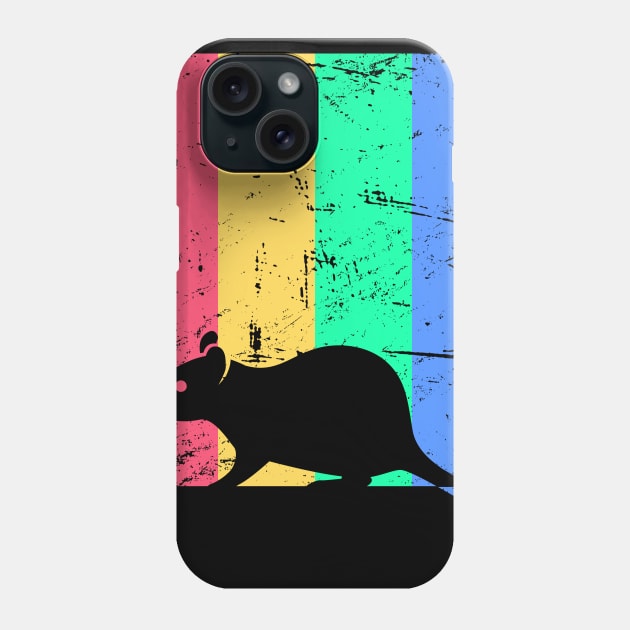 Retro Pet Rat | Cute Funny Gift Phone Case by MeatMan