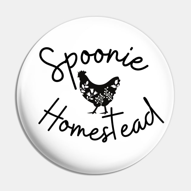 Spoonie Homestead Pin by The Witchy Bibliophile