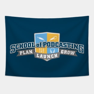 School of Podcasting Tapestry