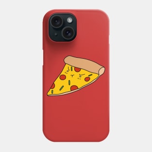 Grumpy Pizza Slice Phone Case
