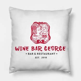 Wine Bar George Bar and Restaurant Springs Orlando Florida Pillow