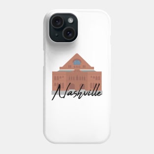 Nashville (Ryman Auditorium) Phone Case