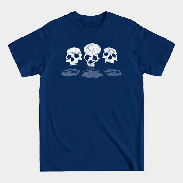 Disover 3 Skulls - Halloween - T-Shirt