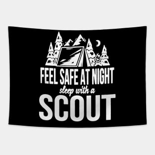 feel safe with a scout Tapestry