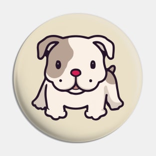 Cute French bulldog Pin