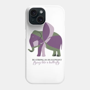 Elephant-Butterfly Phone Case