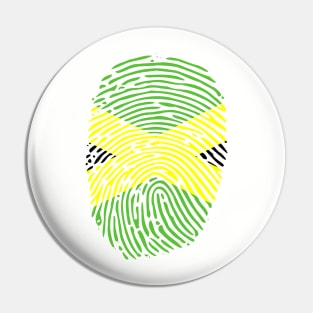 JAMAICA FINGER PRINT - CARNIVAL CARIBANA TRINI PARTY DJ Pin