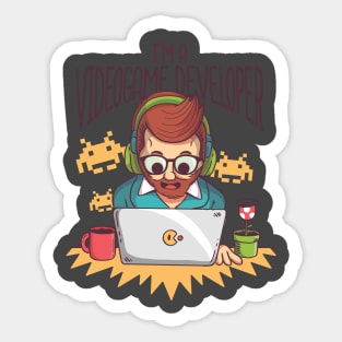 Game Developer Life Sticker for Sale by WordsGamersUse