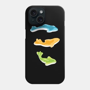 Three gummy sharks Phone Case