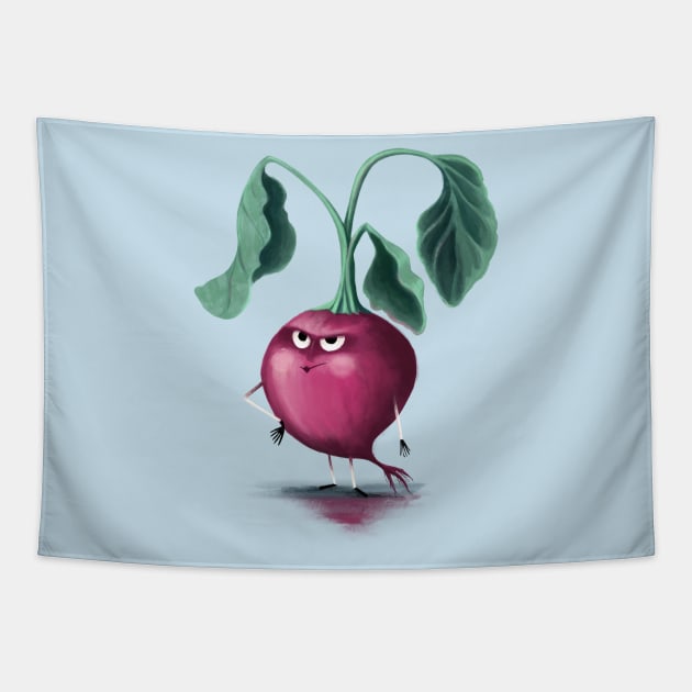 Ms.Beetroot Tapestry by YanaStrunina