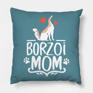 Borzoi-Mom Pillow