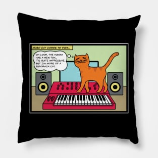 Synth Cat Pillow