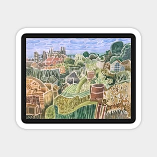 The Allotments Greenwich London England Britain Magnet
