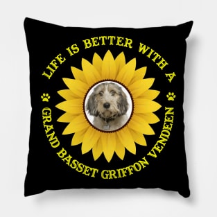 Grand Basset Griffon Vendeen Lovers Pillow