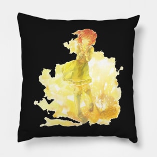 Ange Golden Butterflies Pillow