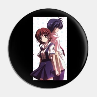 Clannad - Tomoya Okazaki · Nagisa Furukawa Pin