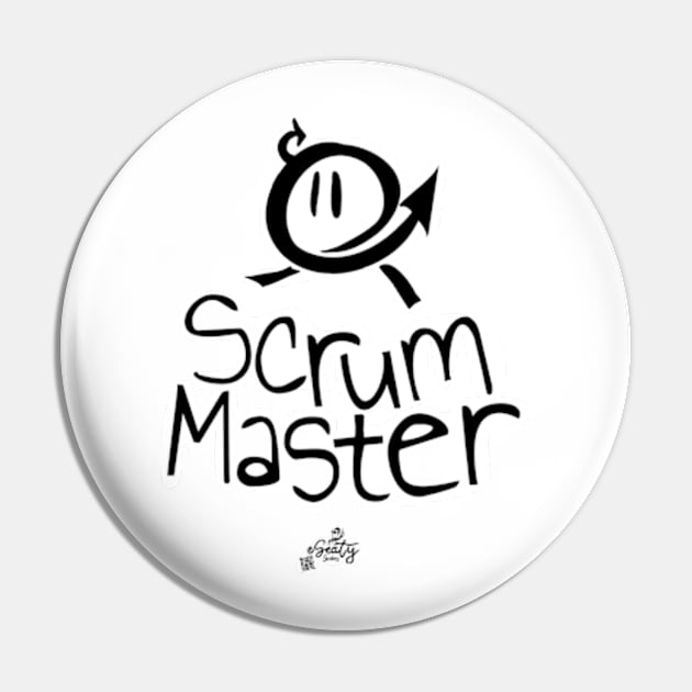 Scrum Master Pin by eSeaty