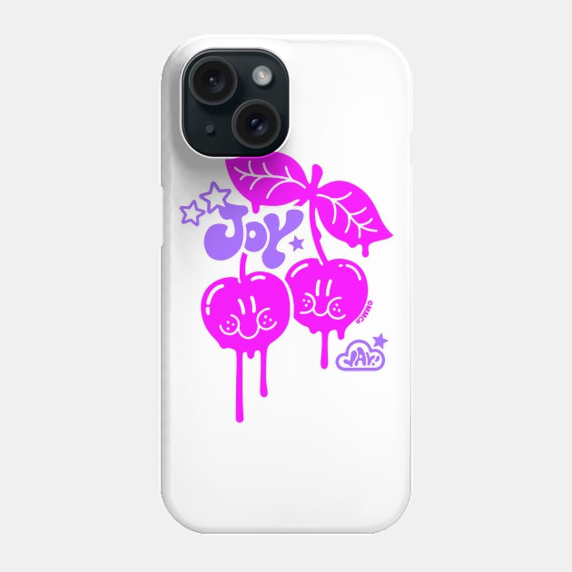 Joy Cherries - Arcade Phone Case by Marianne Martin