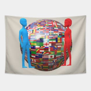 international Earth Day Tapestry