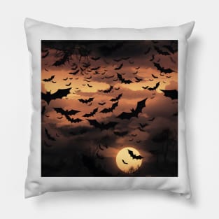 Halloween Decorations 8 - Bats Pillow