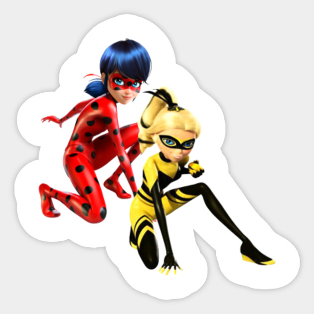 Ladybug Queen Bee Miraculous Ladybug Aufkleber Teepublic De