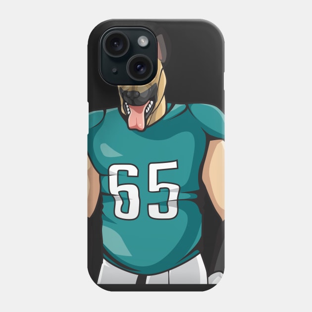 The Underdog Phone Case by Tailgate Team Tees