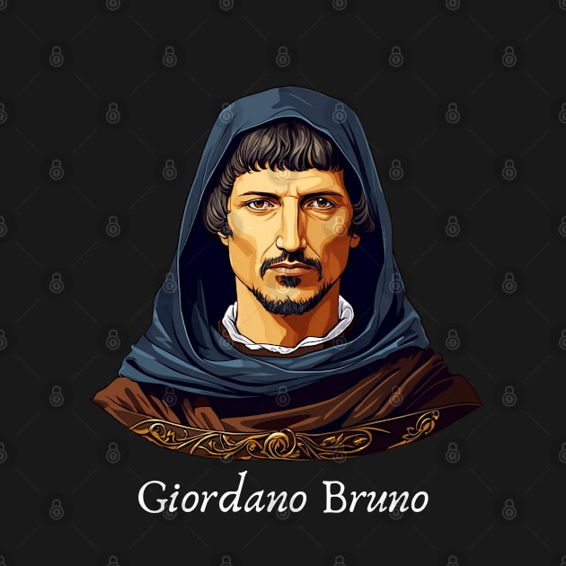 Giordano Bruno poet philosopher hermetic occultist teacher gift by Witchy Ways