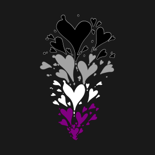 Loveheart - Asexual T-Shirt