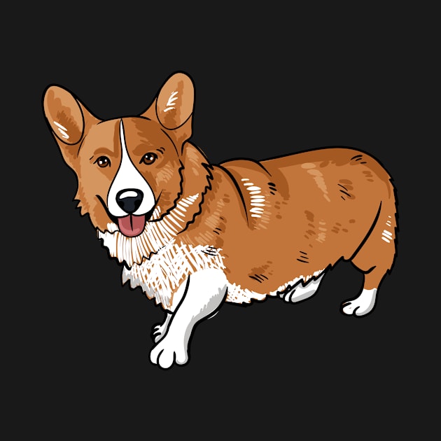 Corgi by LetsBeginDesigns