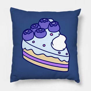 Blueberry Cake Slice Pillow