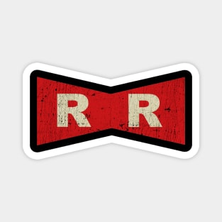 Red Ribbon Vintage Logo Magnet