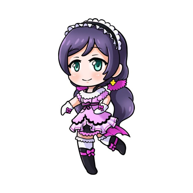 Nozomi Tojo chibi by koomalaama