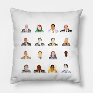 Michael Scott The Office Characters Minimal Pillow