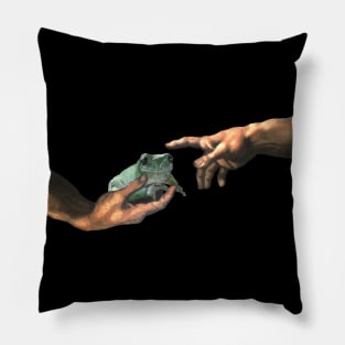 Creation of White Tree Frog Pillow