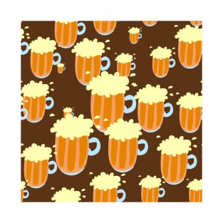 Beer Pattern T-Shirt