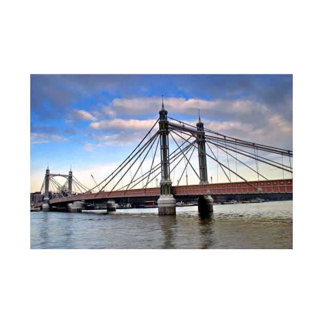 Albert Bridge River Thames London by AndyEvansPhotos