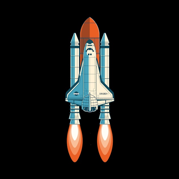 Space Shuttle by vladocar