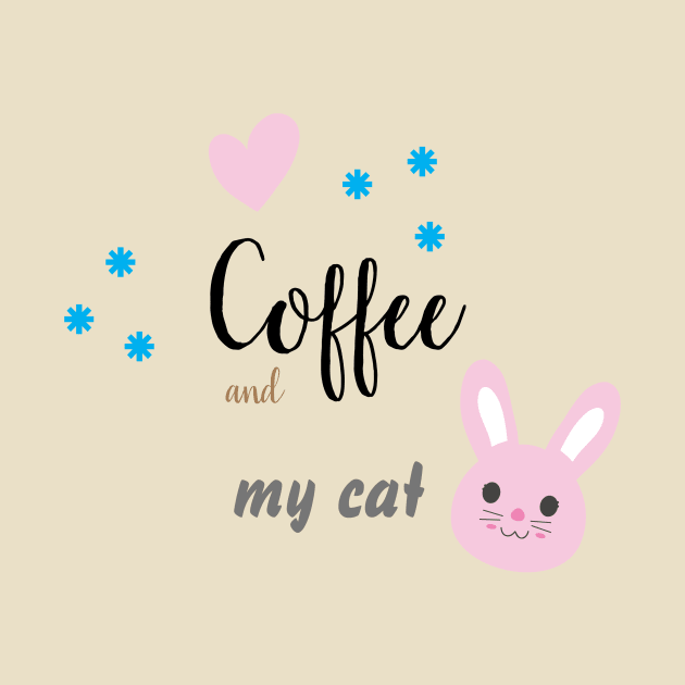 Coffee and my cat by Totalove