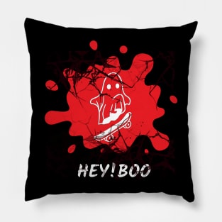 Boo-Yah! Ghostly Good Vibes Only Pillow