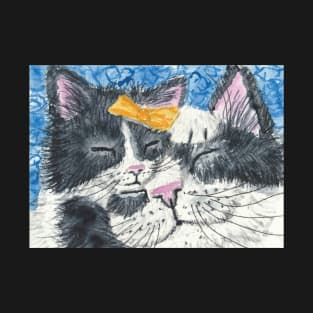 Mother and baby cat T-Shirt