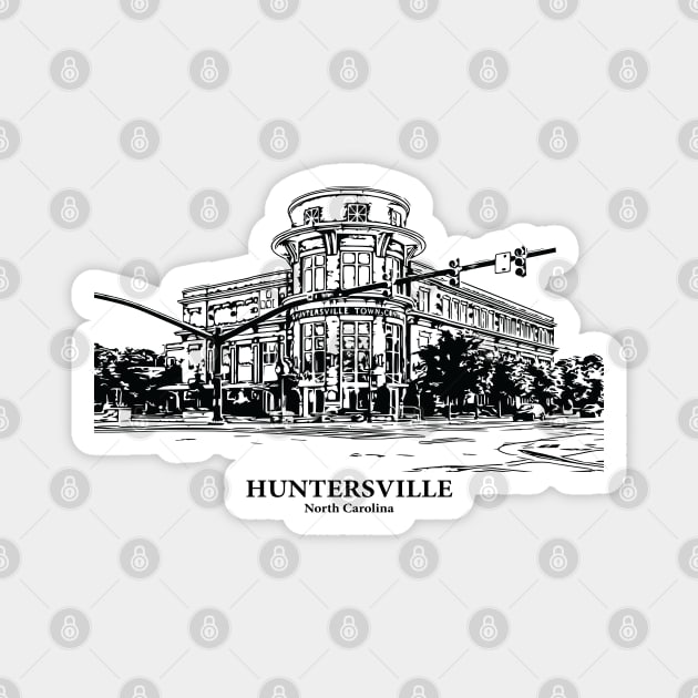 Huntersville - North Carolina Magnet by Lakeric